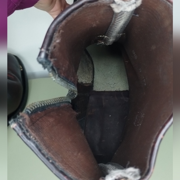 Men's Texas Brand Zipper Shoe Boots 8.5 - Picture 12 of 13